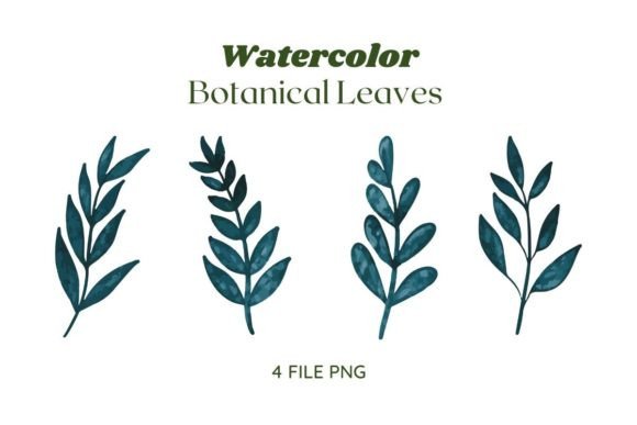 Botanical Watercolor Leaves Pack 18: A Seller’s Honest Review for Commercial Design Use