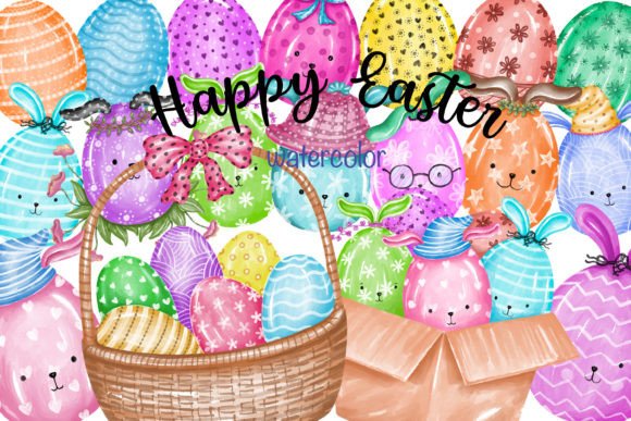 Easter Bunny Eggs Watercolor Clipart: A Designer’s Real-World Embroidery Review