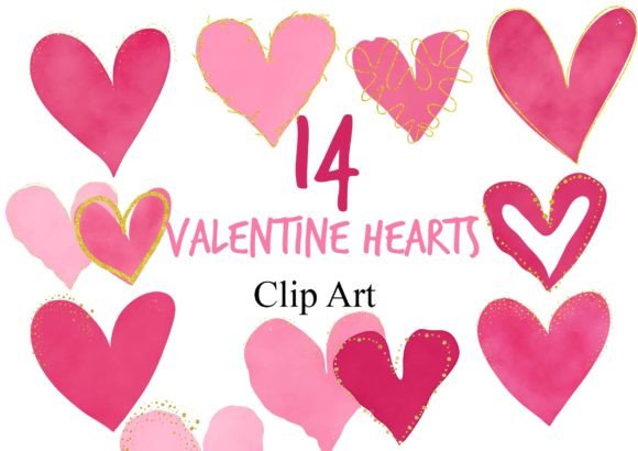 Pink Heart Watercolor Cliparts: A Blog Designer’s Review for Real Content Publishing