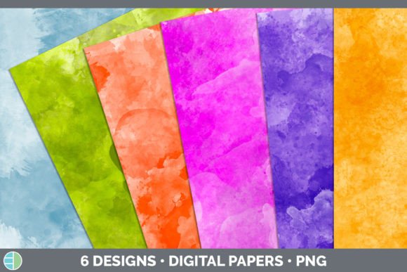 Watercolor Backgrounds for Blog Illustrations