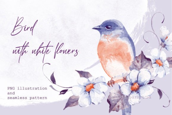 Watercolor Bird & Floral Pattern: A Designer’s Real-World Review