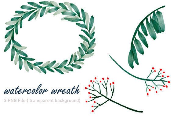 Watercolor Botanical Wreaths: A Versatile Illustration for Local Branding and Packaging