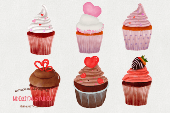 Watercolor Valentine Cupcake Clipart: A Crafter’s Honest Review for Real Projects